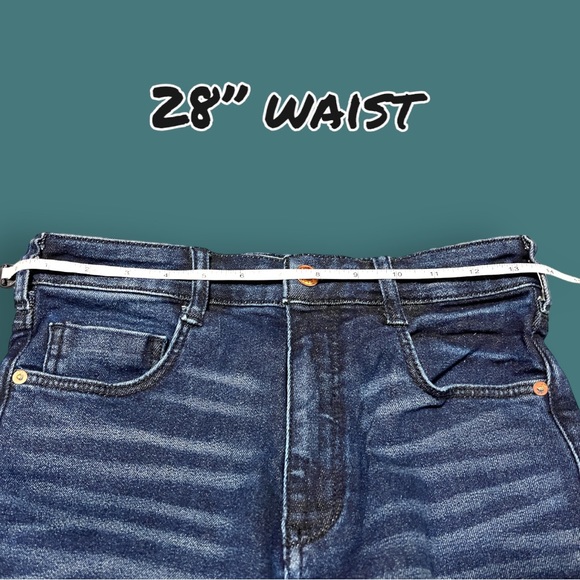 EUC Pilcro and the Letterpress cigarette style jeans with let out hem. Size 26 - Picture 6 of 11